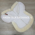 Fleeceworks Perfect Balance Rolled Edge Sheepskin Half Pad with Front Shims, Siz