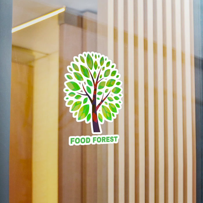 FOOD FOREST Kiss-Cut Vinyl Decals