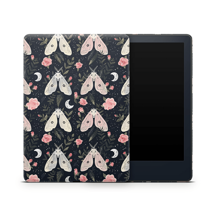 Gentle Moths Amazon Kindle Decal Skins