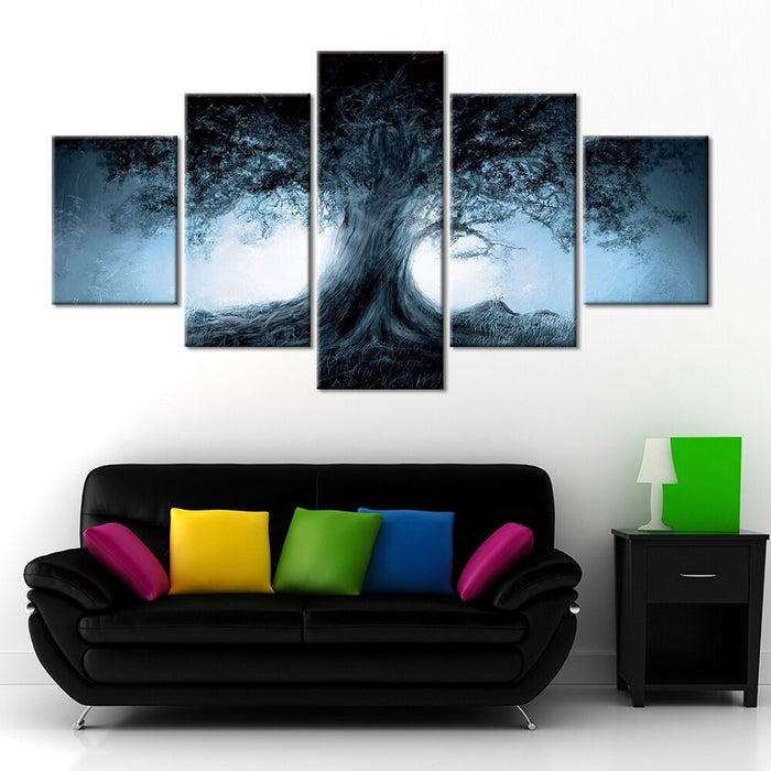 Giant Life Tree Wall Art Frame Canvas Printing Decor