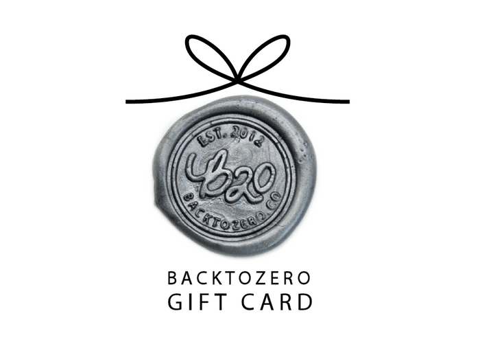 Gift Card - Backtozero B20 -