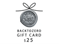 Gift Card - Backtozero B20 -