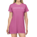 GODDESS INC T-Shirt Dress, Light Pink