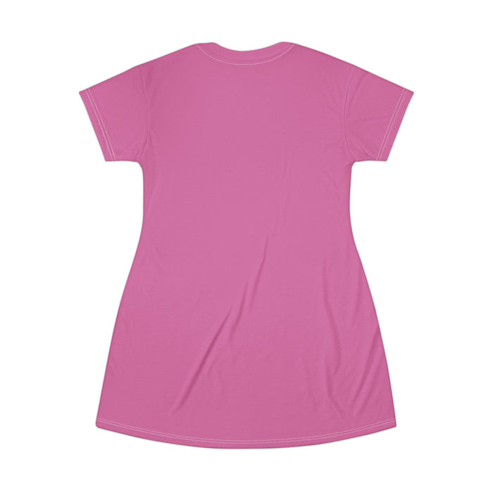 GODDESS INC T-Shirt Dress, Light Pink