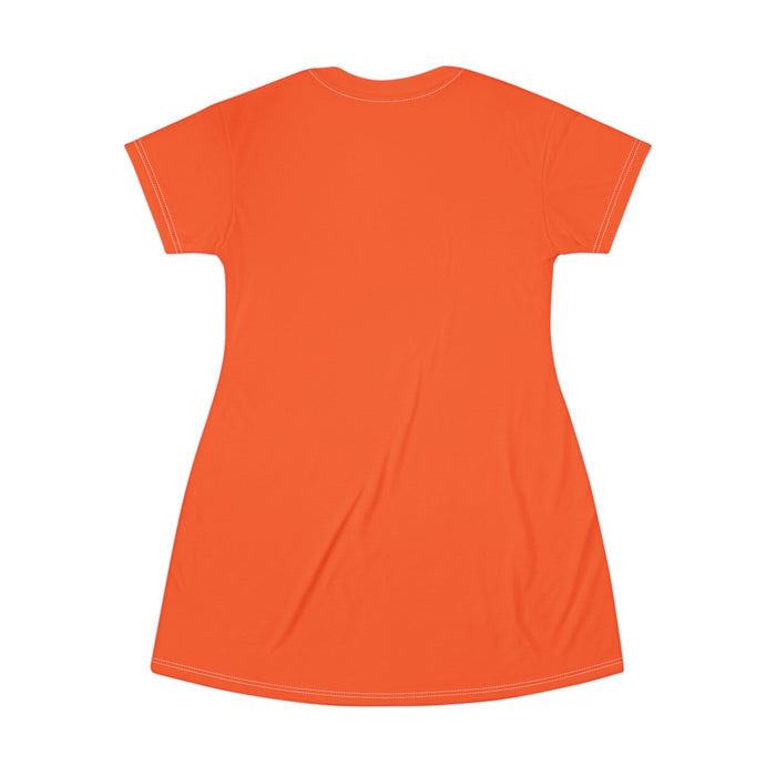 GODDESS INC T-Shirt Dress, Orange