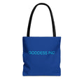 Goddess Inc Tote Bag, Blue