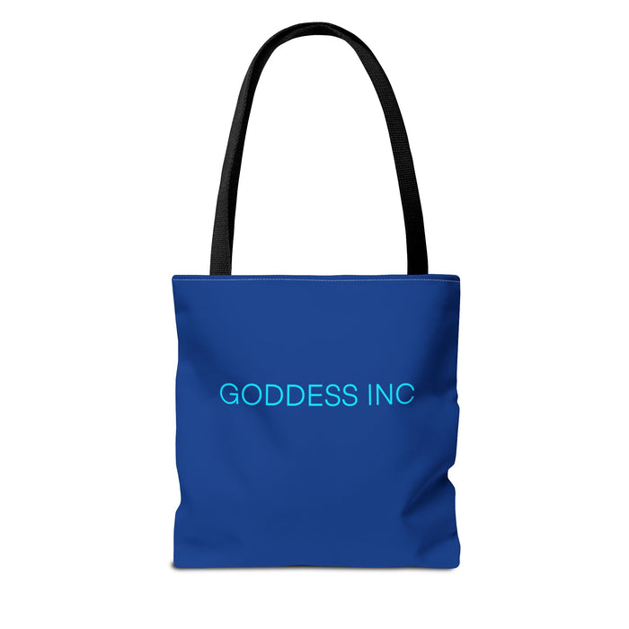 Goddess Inc Tote Bag, Blue