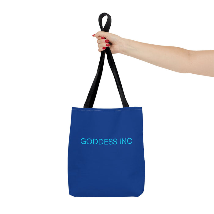 Goddess Inc Tote Bag, Blue