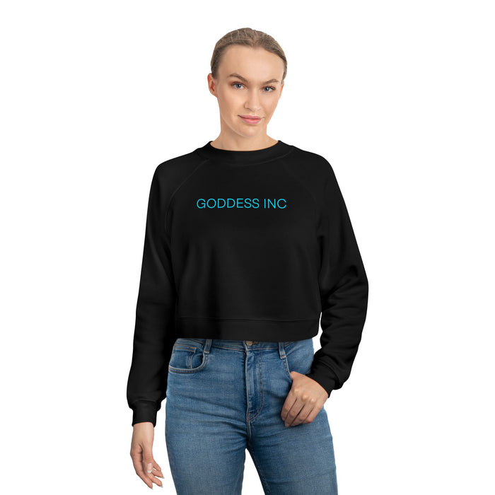 GODDESS INC, Women's Cropped Fleece Pullover