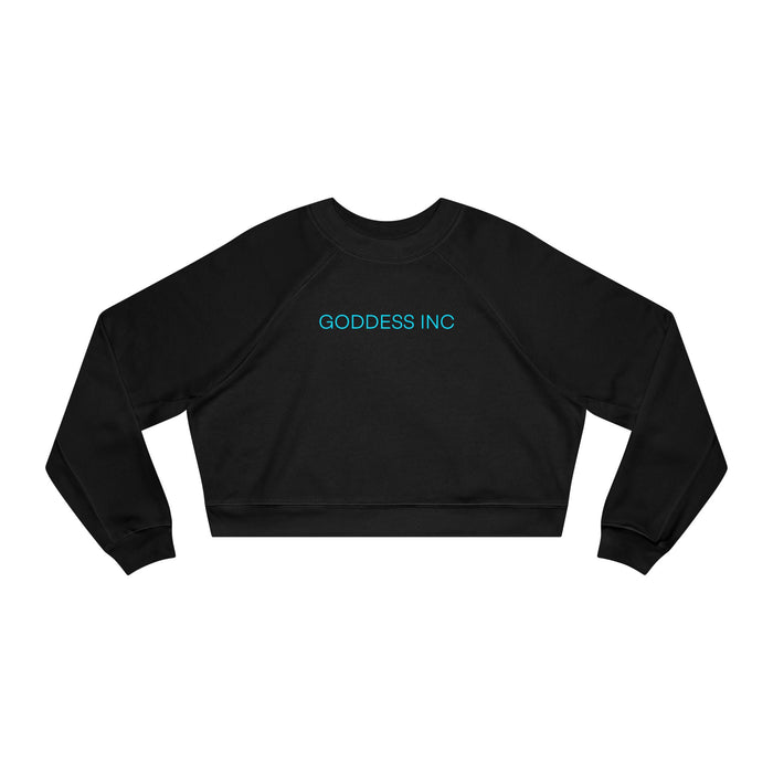 GODDESS INC, Women's Cropped Fleece Pullover