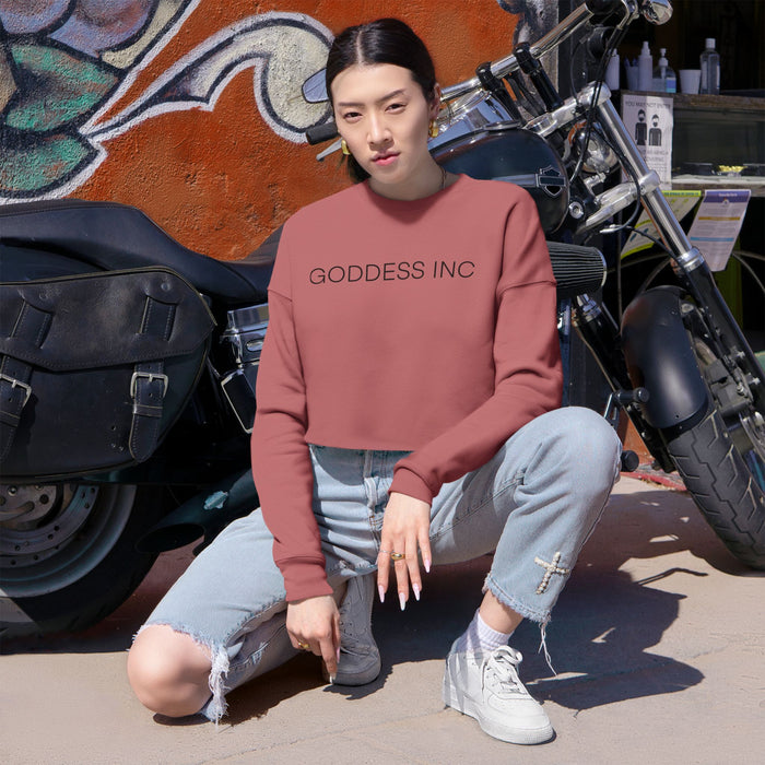 GODDESS INC Women's Cropped Sweatshirt