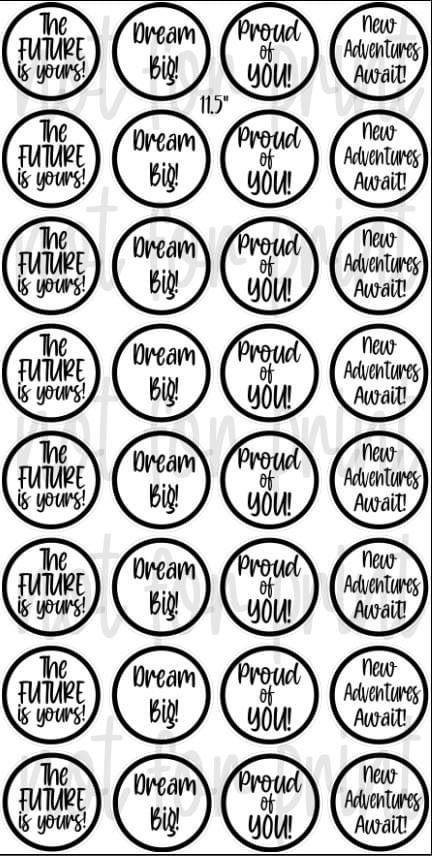 Grad Pack Circles- Black