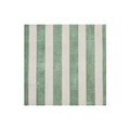 Green Watercolor Stripe Large Napkins - bubblegum market