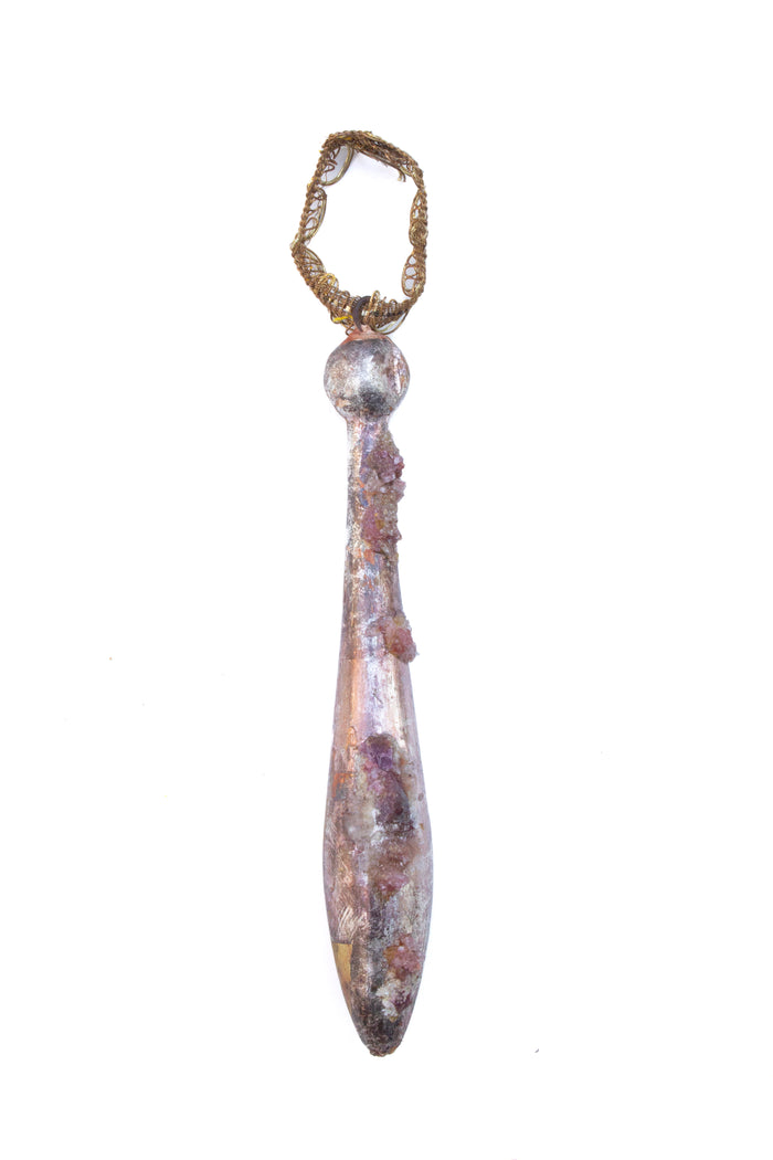 'Group of 6' Gilded and Crystal Encrusted Tassels (M263)
