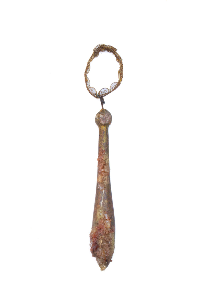 'Group of 6' Gilded and Crystal Encrusted Tassels (M263)