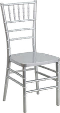 HERCULES PREMIUM Series Silver Resin Stacking Chiavari Chair