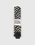 Hone Woven Plait Belt - Green