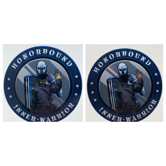 Honorbound Inner-Warrior Reflective Decal.