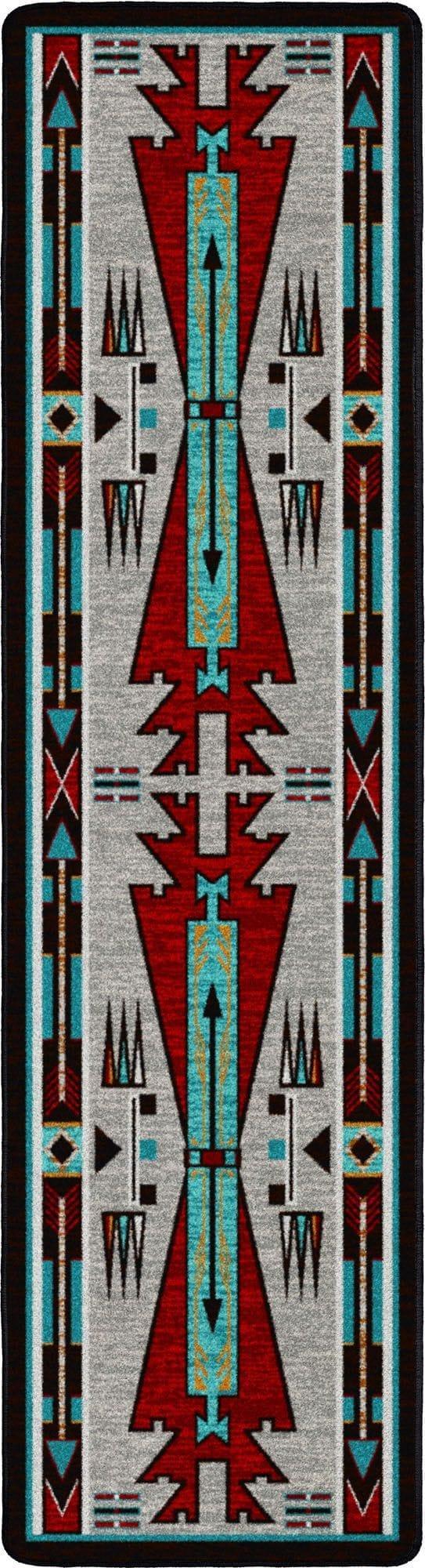 Horse Thieves Southwest Floor Runner made in the USA - Your Western Decor