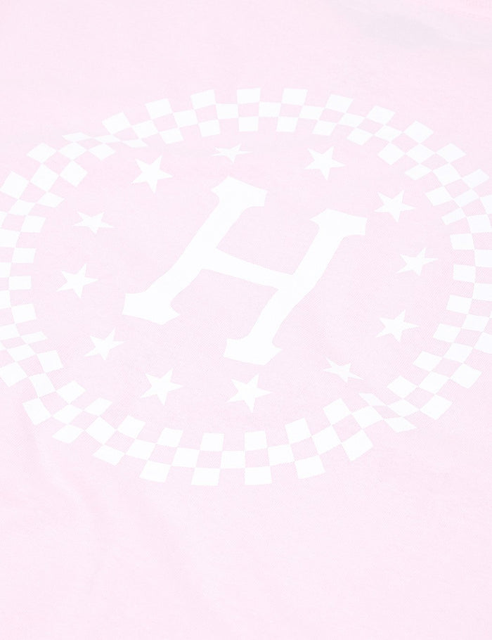 Huf Checkered T-Shirt - Pink