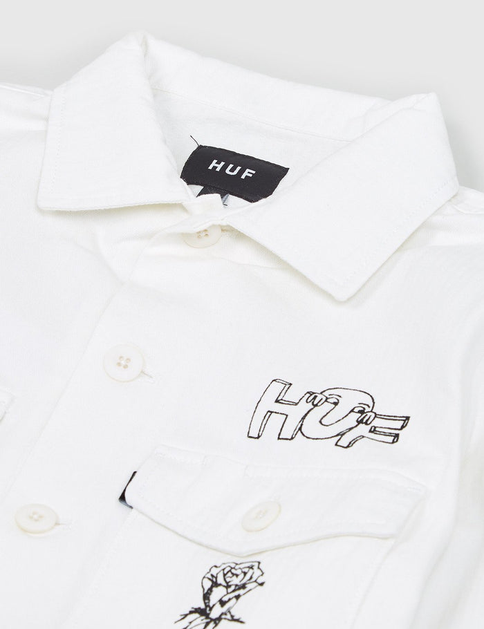 Huf Scrawl BDU Jacket - White