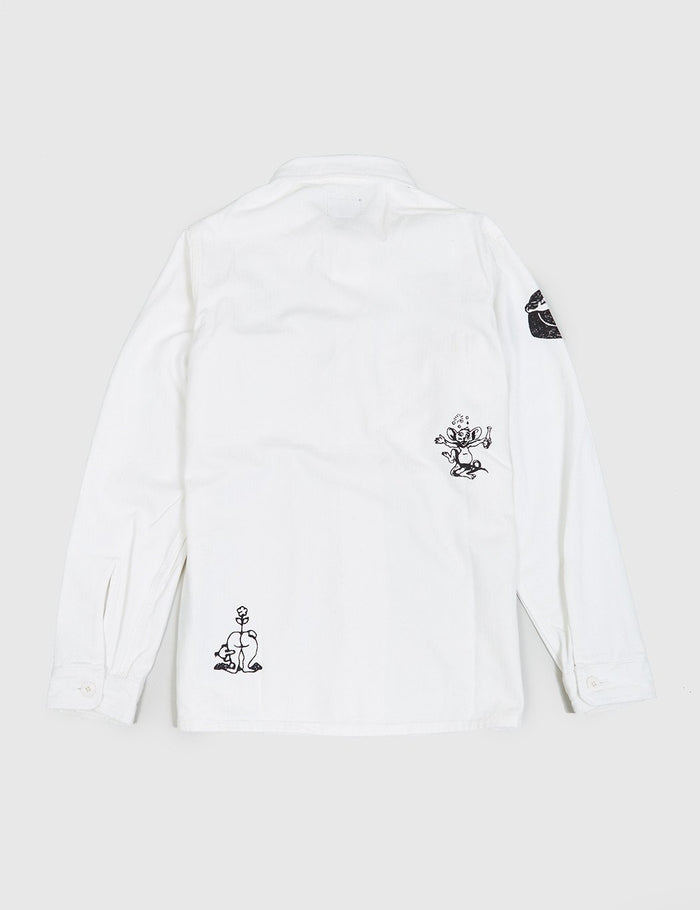 Huf Scrawl BDU Jacket - White