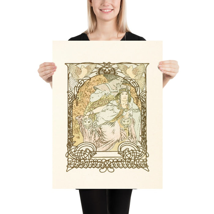 Ilsée by Alphonse Mucha, 1901