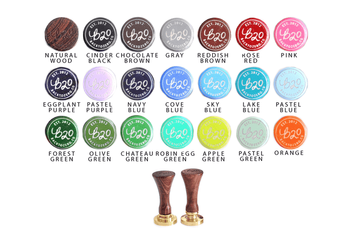 Japanese Kamon Noshi Deco Wax Seal Stamp - Backtozero B20 - Copper, Deco, Decorative, Japanese, japanese family crest, Kamon, Nature, Signature, signaturehandle