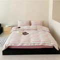 Jersey Knit Stripe Duvet Cover - Ever Lasting