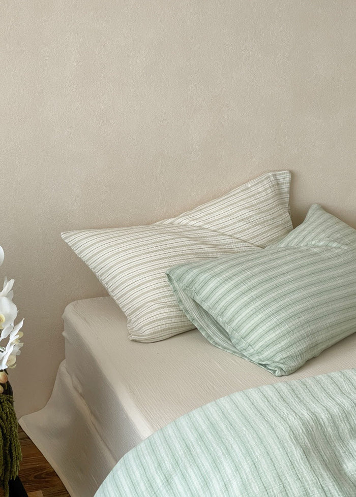 - Ever Lasting - Laurel Striped Pastel Bedding Bundle - Bedding Bundle - Ever Lasting