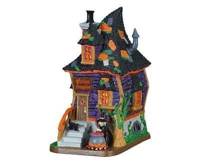 Lemax 2017 Halloween Witches Bungalow #75183 NIB