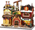 Lemax Holly Jolly Chocolatier & Mrs. Claus Coffee Shop