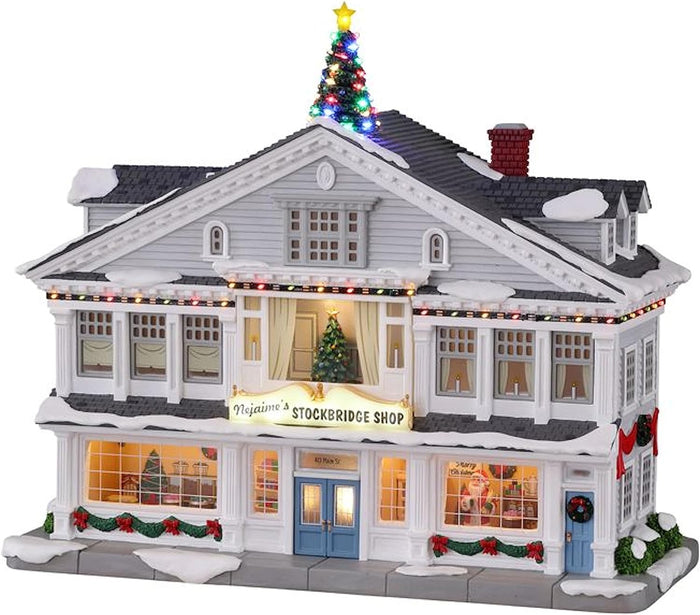 Lemax Norman Rockwell Nejaime's Stockbridge Shop