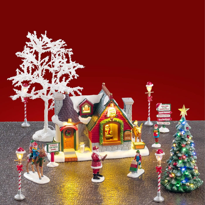 Lemax Santa Snack Shack Set