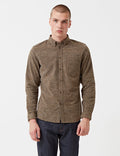 Levis Made & Crafted Standard Shirt - Brown Donegal