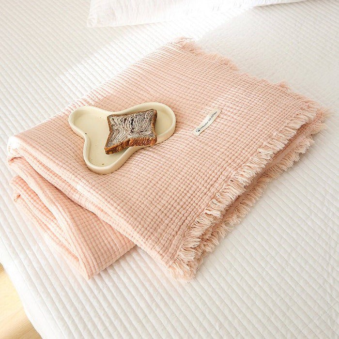 - Ever Lasting - Light Weight Cotton Blanket / Pink - Blankets - Ever Lasting