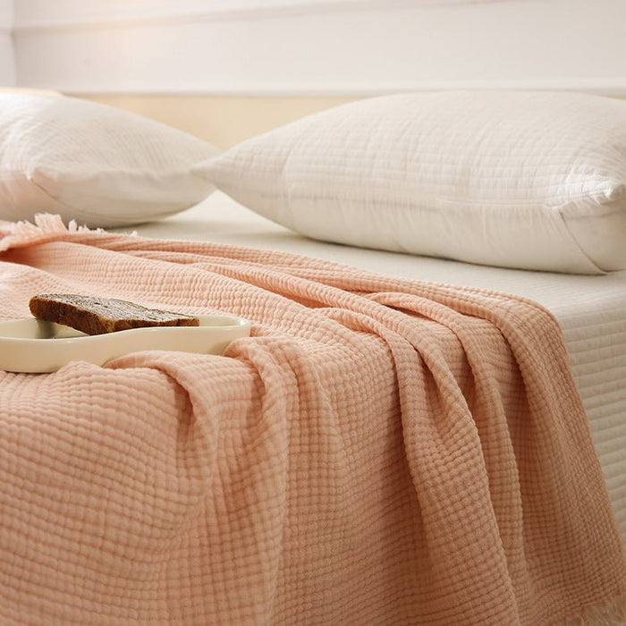 - Ever Lasting - Light Weight Cotton Blanket / Pink - Blankets - Ever Lasting