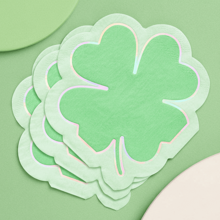 Lucky Shamrock Napkins - bubblegum market