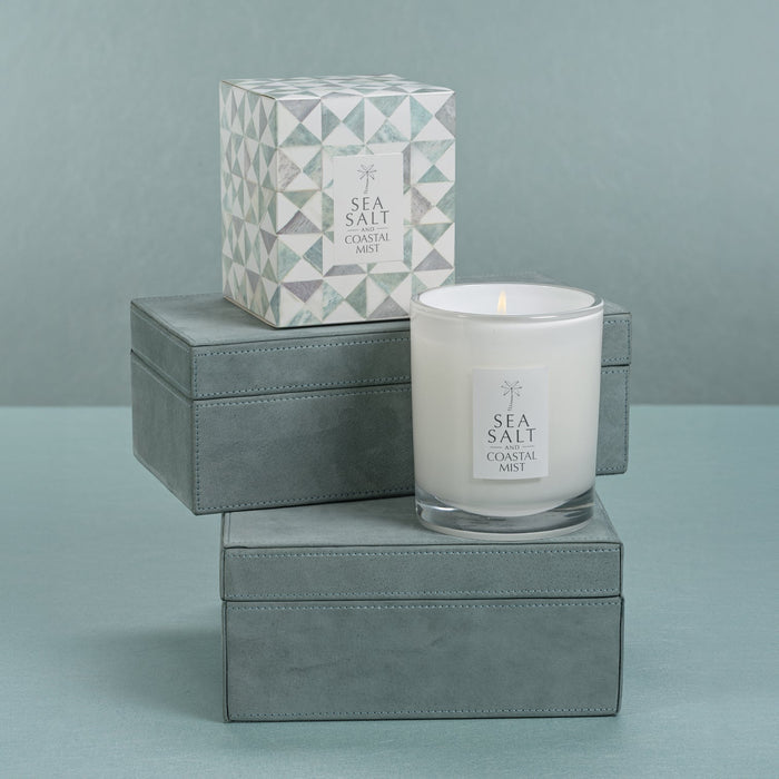 Martinez Sea Salt & Coastal Mist Candle - Candles by Carlyle Avenue