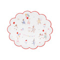 Meri Meri Party Animal Friends Side Plates 9" - bubblegum market