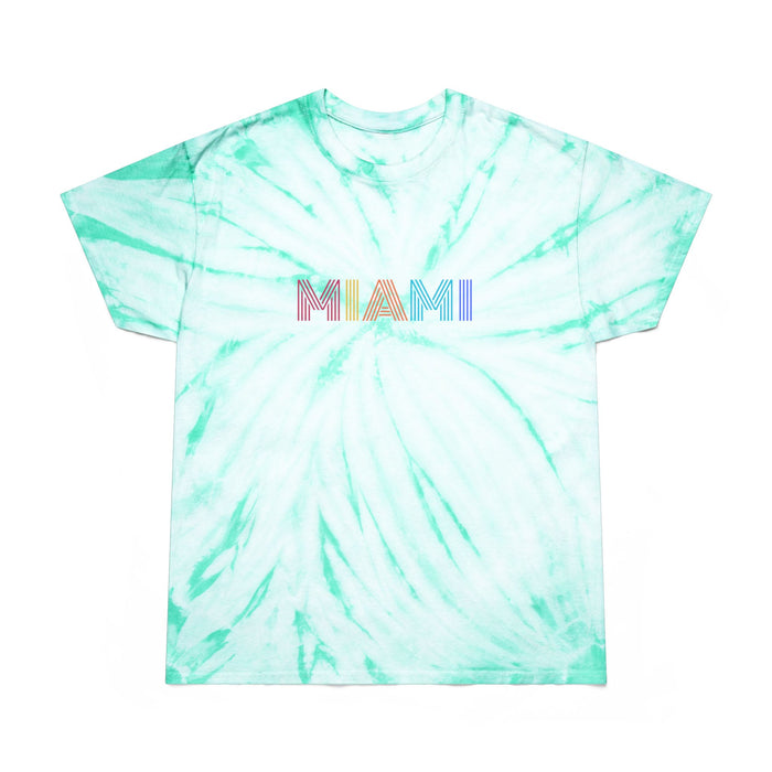 MIAMI, Tie-Dye Tee, Cyclone