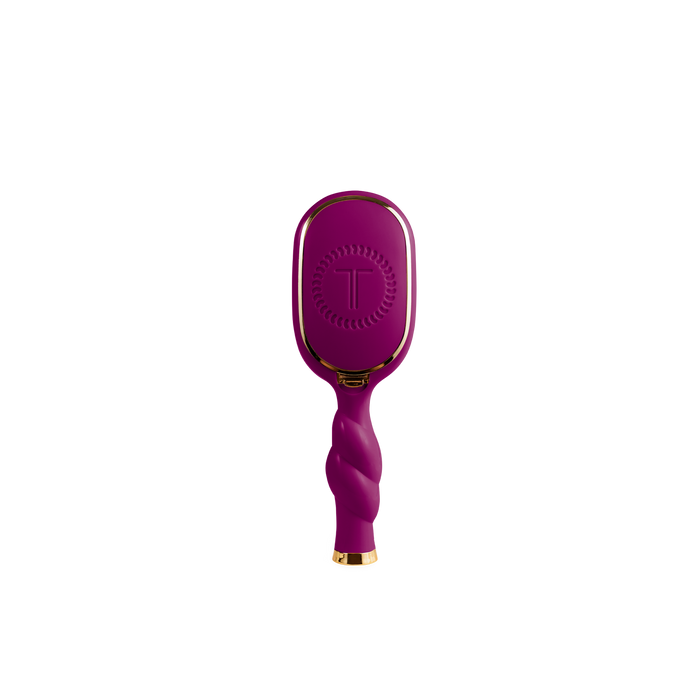Mini Boar Bristle Hair Brush - Mulberry
