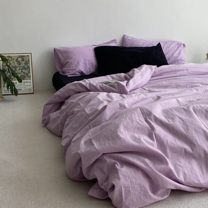 - Ever Lasting - Mixed Color Bedding Set / Barbie Pink + Pastel Pink - Bedding Set - Ever Lasting