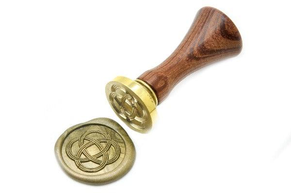 Mizuhiki Japanese Knot Wax Seal Stamp - Backtozero B20 - Copper, Deco, Decorative, Japanese, knot, mizuhiki, Signature, signaturehandle
