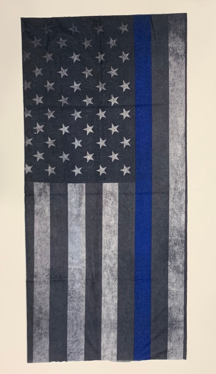 Neck Gaiter-Thin Blue Line Gaiter.
