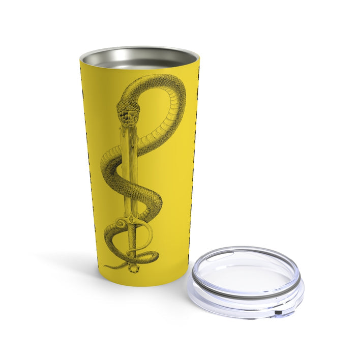 No Surrender Snake Eating Sword Tumbler Cup.