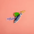 OLIVE N CHOVY Bag Charm - bubblegum market