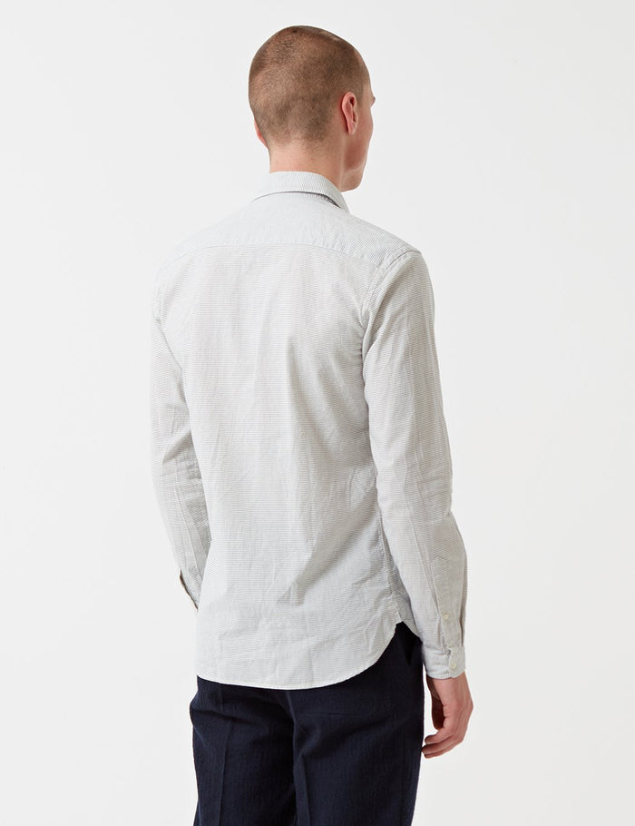 Oliver Spencer Eton Collar Shirt - Farner Cream