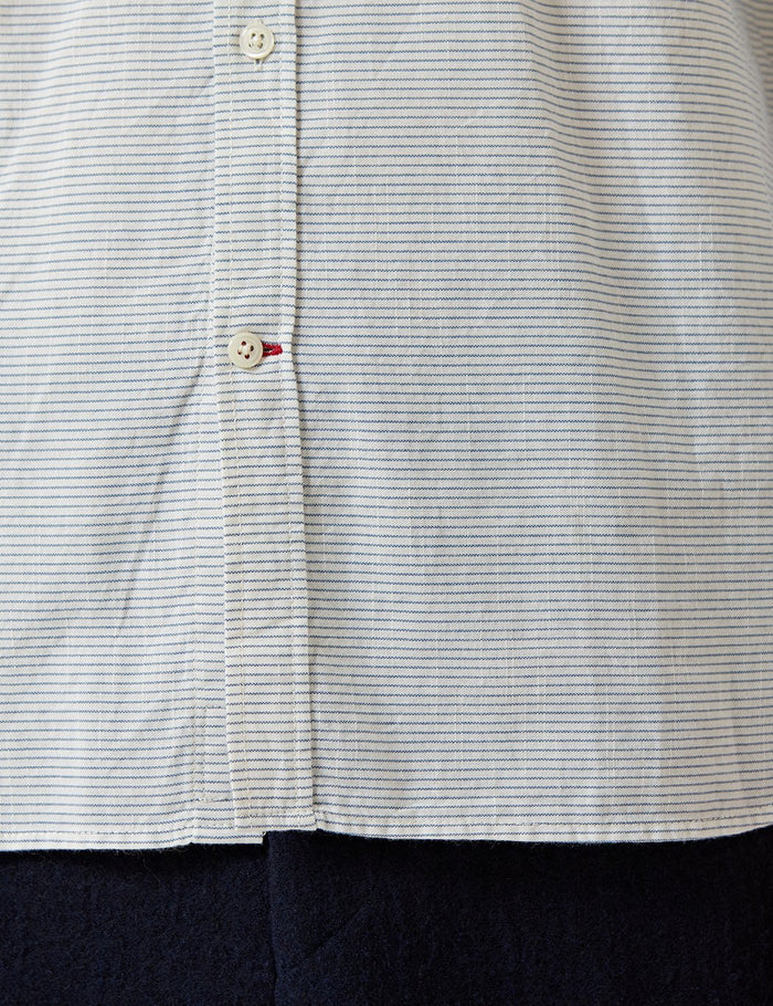 Oliver Spencer Eton Collar Shirt - Farner Cream
