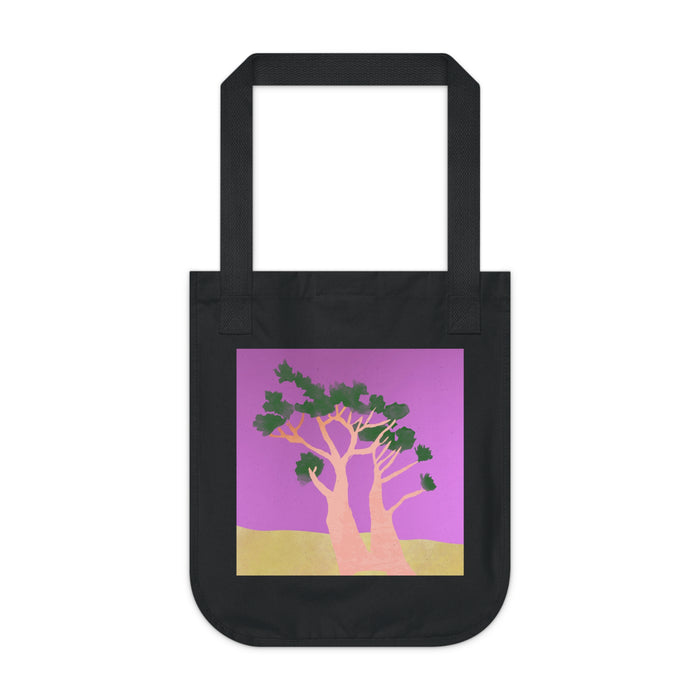 Organic Canvas Tote Bag, Tree